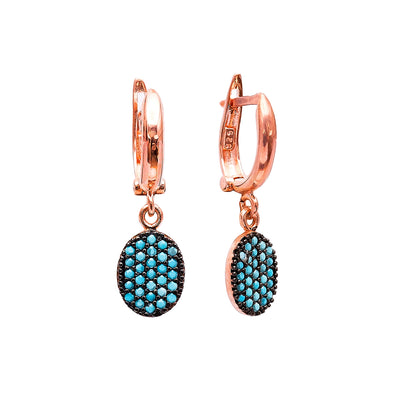 Jordyn  Nano Turquoise Earring - East Indies 